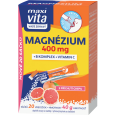 Maxi Vita Magnézium 400 mg + B komplex + vitamin C