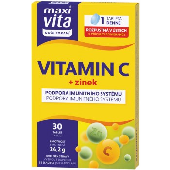 Maxi Vita Vitamin C + zinek